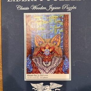 Liberty Puzzles - Vibrant Fox Jigsaw Puzzle